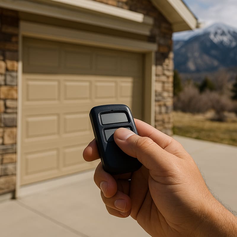 automatic garage door remote garage door installation repair salida colorado that garage door guy